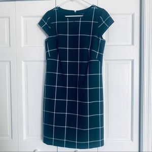 Ann Taylor Plaid Dress - Green - Size 8T